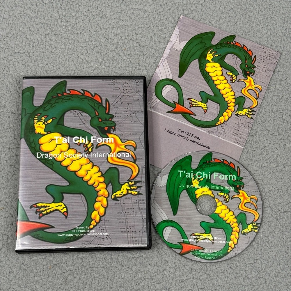 Tai Chi Form DVD Dragon Society International DSI 2011 Martial Arts Instruction